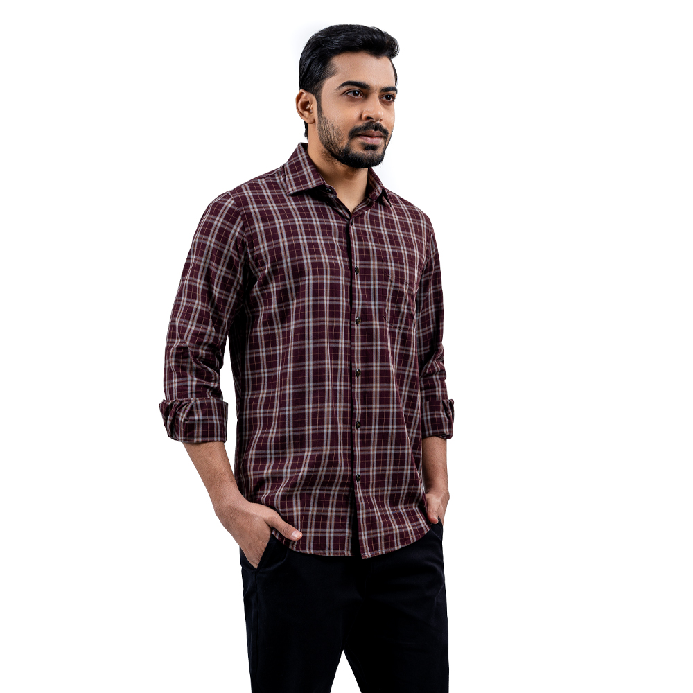 Casual Check Shirt Image 2